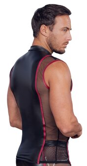 NEK Sleeveless Matte Look Shirt with Zipper &ndash; Bold &amp; Comfortable