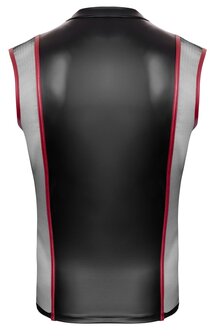 NEK Sleeveless Matte Look Shirt with Zipper &ndash; Bold &amp; Comfortable