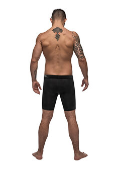 Black Nite Long Short Heren Compressieshort met Support Pouch - Male Power