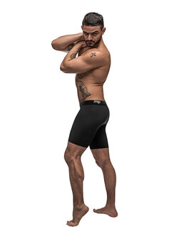 Black Nite Long Short Heren Compressieshort met Support Pouch - Male Power