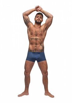 Male Power Enhancer Short Antique Blue Luxe Heren Ondergoed