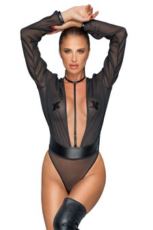 F328 Mesh Body met Verstelbare Strap &ndash; Noir Handmade
