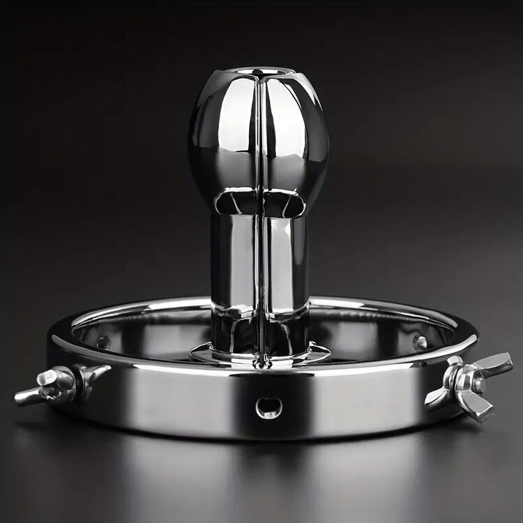 Metall Anal &amp; Vaginal Spreizer &ndash; Verstellbarer Edelstahl Expander mit Fl&uuml;gelmuttern