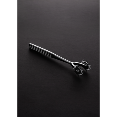 Doppeltes Pinwheel mit Spitzen (Edelstahl)