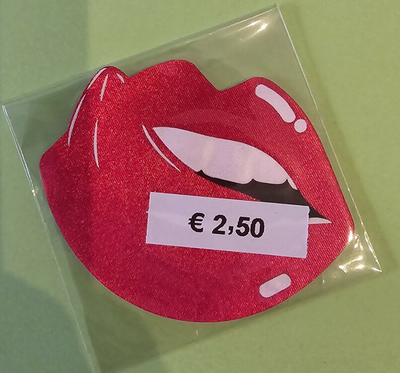 Lips with Tongue Nipple Cover