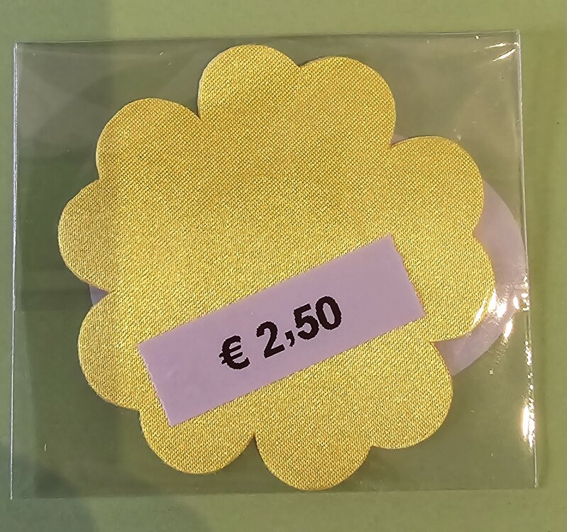 Yellow Flower Nipple Cover