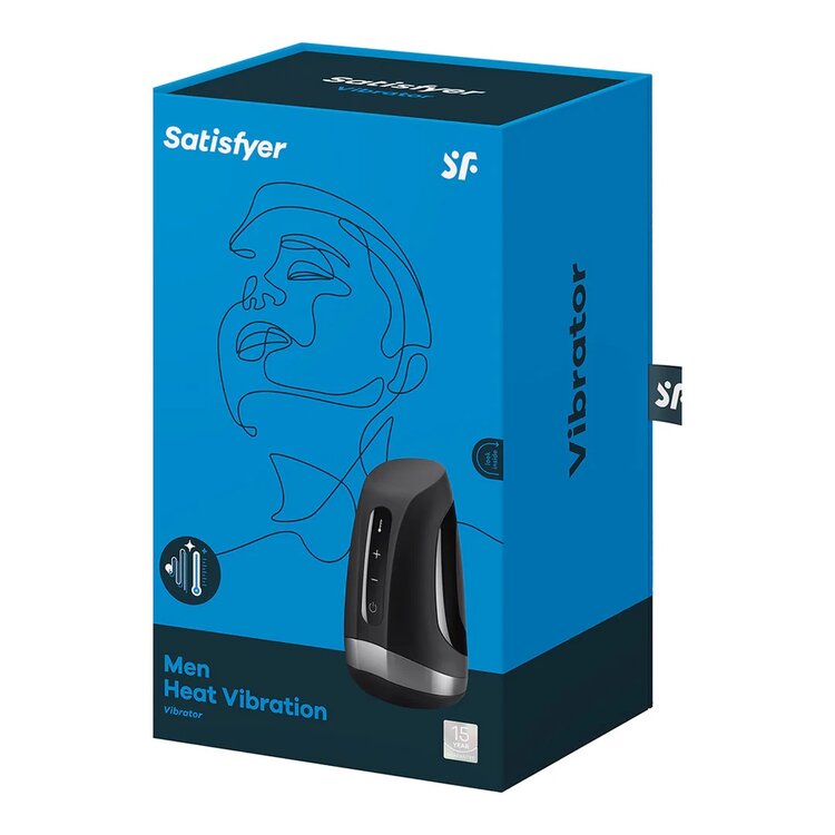 Satisfyer Heating and Vibrating Masturbator