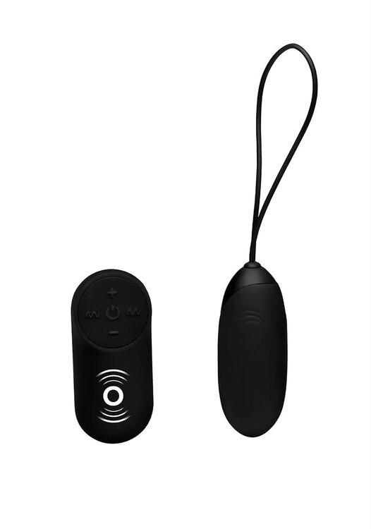 Silicone vibrating egg with remote control
