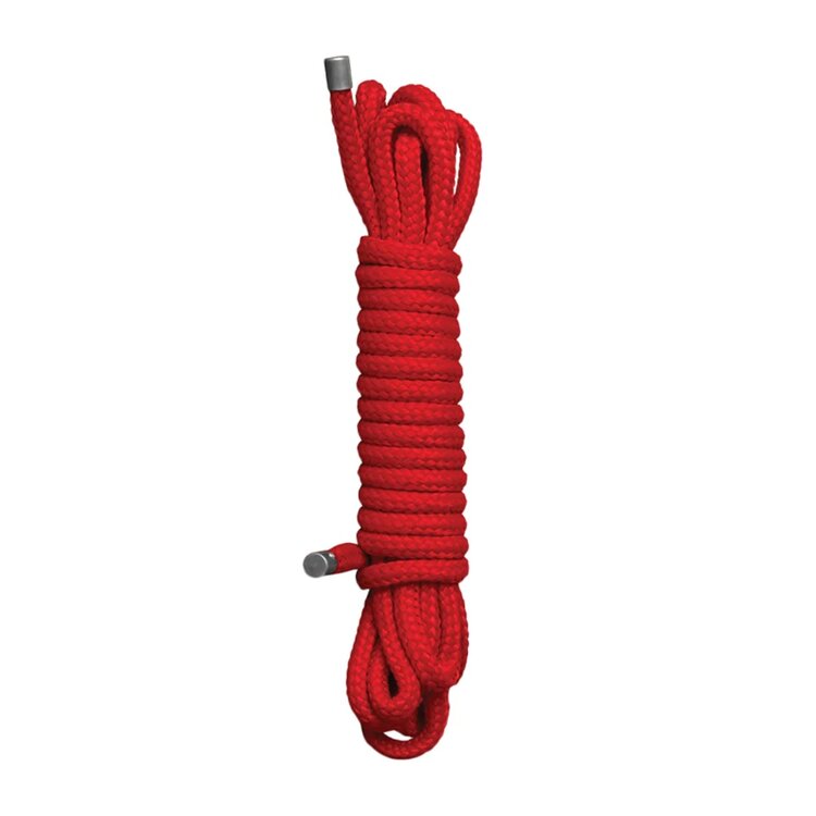 Japanisches Seil 10 m &ndash; rotes Nylon