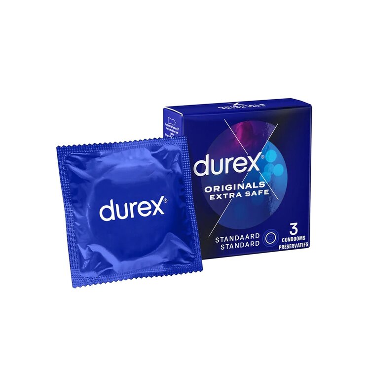 Durex Originals Extra Safe Condoms 3 Pieces