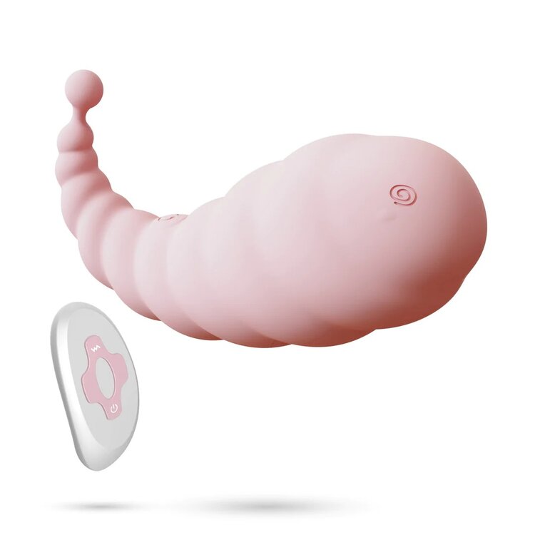 Cocoon - Rechargeable vibrating egg with remote control Pink
