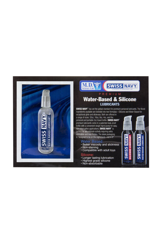 Water-Based Lubricant 5 ml Sachet &ndash; Swiss Navy Premium Personal Lube