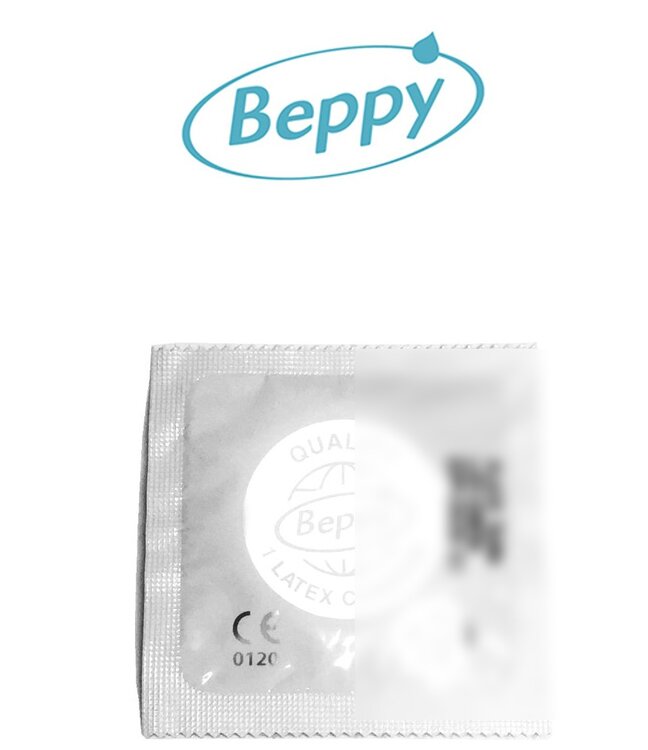 Beppy Condoms 56 mm &ndash; Natural Feel &amp; Comfort (Latex, Easy Fit)