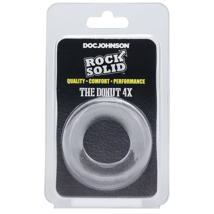 The Donut 4X Cock Ring &ndash; Extra Firm Penis Ring for Stronger Erections &amp; Lasting Pleasure