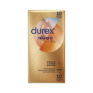 Durex Nude XL Condoms &ndash; 10 pcs