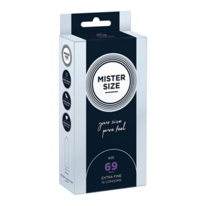 Mister Size Condoms 69 mm - 10 Pieces (Buy 1 Get 1 FREE)