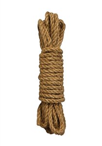 Shibari-Seil 10 m &ndash; brauner Hanf