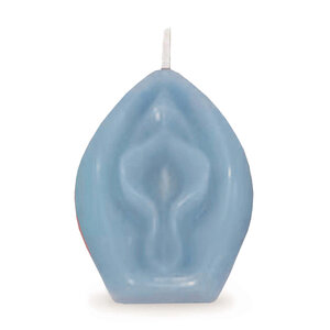 Eden&rsquo;s Candle Vanilla Scented Vagina Candle - Blue