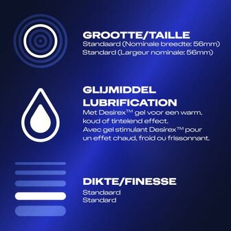Durex Condooms Orgasm Intense 10 stuks