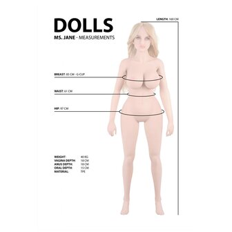 Jane - Realistic Sex Doll (pre-order)