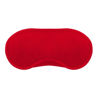 Satin Blindfolds - Twin Pack - Black/Red