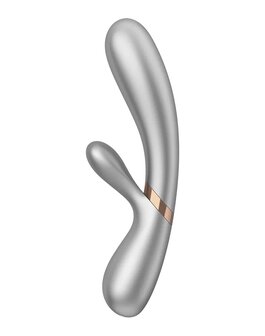 Satisfyer - Hot Lover - Heating Vibrator - Silver