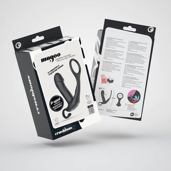 Cockring and Vibrating Prostate Massager with Remote Control