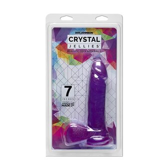 Realistic Cock with Balls - 8&quot; / 20 cm