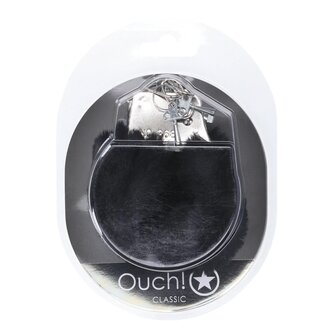Fluffy Handcuffs / Handboeien - Black / Zwart