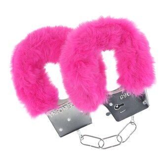 Fluffy Handcuffs / Handboeien - Pink/ Roze