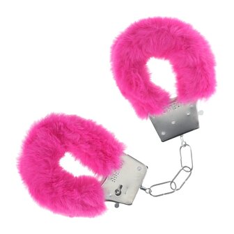 Fluffy Handcuffs / Handboeien - Pink/ Roze
