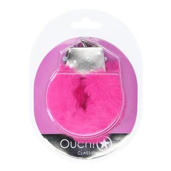 Fluffy Handcuffs / Handboeien - Pink/ Roze