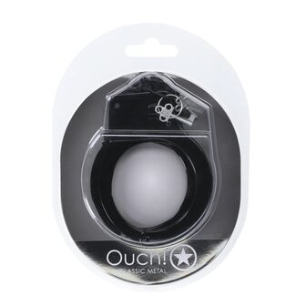 Metalen Handboeien Zwart / Metal Handcuffs  Black