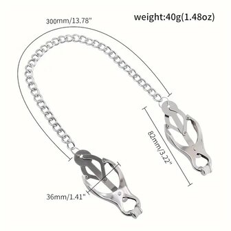 Tepelklemmen / Nipple clamps