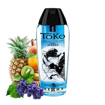 Toko Aroma - Exotic Fruits - 165 ml eetbaar glijmiddel / Toko Aroma - Exotic Fruits - 165 ml edible lubricant