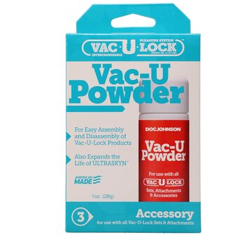 Voorbind Harnas met GRATIS Vac-U Poeder /  Strap-on Harness with FREE Vac-U Powder