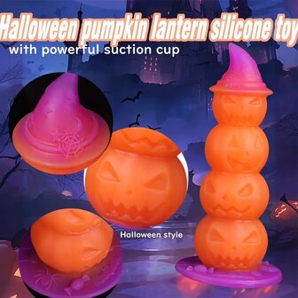 Magische Pompoen Dildo met zuignap /   Magic Pumpkin with suction cup
