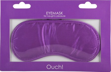 Zacht Paars Oogmasker / Soft Purple Eye Mask