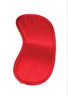 Zacht Rood Oogmasker / Soft Red Eye Mask