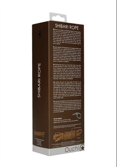 Shibari-Seil 10 m &ndash; brauner Hanf