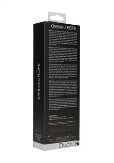 Kinbaku-Seil 10 m &ndash; schwarzes Nylon