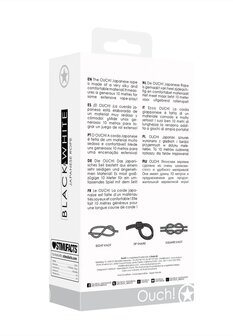  Japanese rope 10 m black polyester