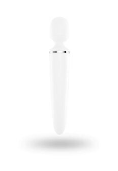 Satisfyer Massage Wand Vibrator wit/ Satisfyer Massage Wand Vibrator white
