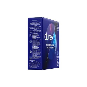 Durex Originals Extra Safe Condooms 3 stuks 