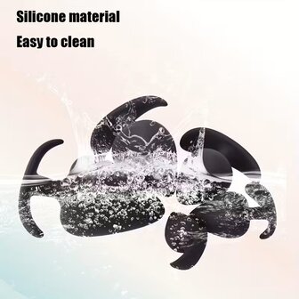 5-Piece Silicone Butt Plug Set &ndash; Black