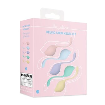 Leaf-shaped Kegel Balls for Pelvic Floor Training