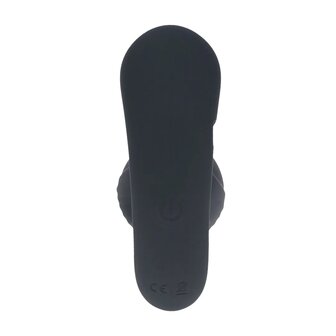 Butt Plug with Vibration and Remote Control &ndash; Black