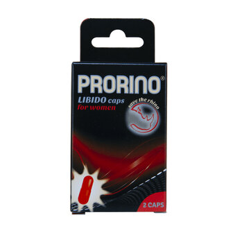PRORINO Libido Kapseln f&uuml;r Frauen (2 St&uuml;ck)