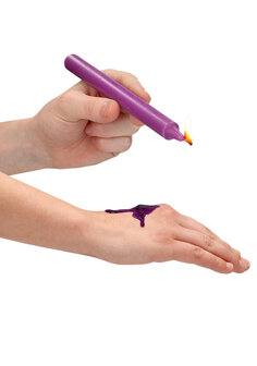 Teasing Wax Candles Set (4 Large Pieces) &ndash; Multicolor BDSM Wax Play Candles for Sensual Teasing