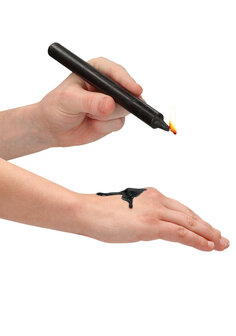 Teasing Wax Candles Set (4 Large Pieces) &ndash; Multicolor BDSM Wax Play Candles for Sensual Teasing